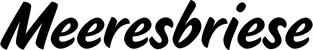 Produktbeispiel Schriftzug - Meeresbriese