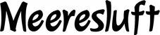 Produktbeispiel Schriftzug - Meeresluft