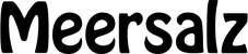 Produktbeispiel Schriftzug - Meersalz
