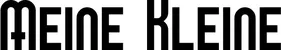 Produktbeispiel Schriftzug - Meine Kleine