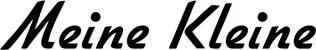 Produktbeispiel Schriftzug - Meine Kleine
