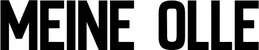 Produktbeispiel Schriftzug - Meine Olle