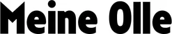 Produktbeispiel Schriftzug - Meine Olle