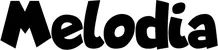 Produktbeispiel Schriftzug - Melodia