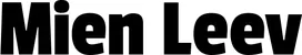 Produktbeispiel Schriftzug - Mien Leev