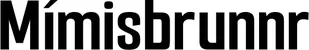 Produktbeispiel Schriftzug - Mímisbrunnr
