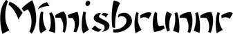 Produktbeispiel Schriftzug - Mímisbrunnr