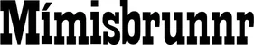 Produktbeispiel Schriftzug - Mímisbrunnr