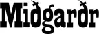 Produktbeispiel Schriftzug - Miðgarðr