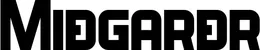 Produktbeispiel Schriftzug - Miðgarðr