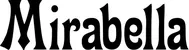 Produktbeispiel Schriftzug - Mirabella