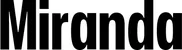 Produktbeispiel Schriftzug - Miranda