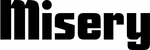 Produktbeispiel Schriftzug - Misery