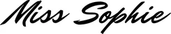 Produktbeispiel Schriftzug - Miss Sophie