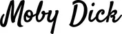 Produktbeispiel Schriftzug - Moby Dick