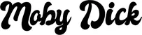Produktbeispiel Schriftzug - Moby Dick