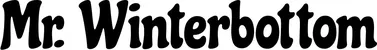 Produktbeispiel Schriftzug - Mr. Winterbottom