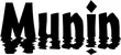 Produktbeispiel Schriftzug - Munin