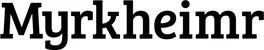 Produktbeispiel Schriftzug - Myrkheimr