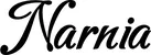 Produktbeispiel Schriftzug - Narnia