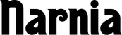 Produktbeispiel Schriftzug - Narnia