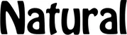 Produktbeispiel Schriftzug - Natural