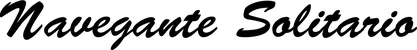 Produktbeispiel Schriftzug - Navegante Solitario