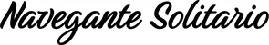 Produktbeispiel Schriftzug - Navegante Solitario
