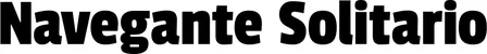 Produktbeispiel Schriftzug - Navegante Solitario