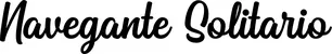 Produktbeispiel Schriftzug - Navegante Solitario