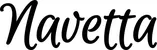 Produktbeispiel Schriftzug - Navetta