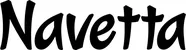 Produktbeispiel Schriftzug - Navetta