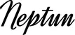 Produktbeispiel Schriftzug - Neptun