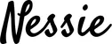 Produktbeispiel Schriftzug - Nessie