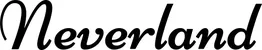 Produktbeispiel Schriftzug - Neverland