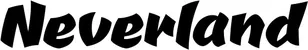 Produktbeispiel Schriftzug - Neverland