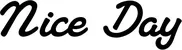 Produktbeispiel Schriftzug - Nice Day