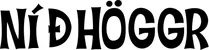 Produktbeispiel Schriftzug - Níðhöggr