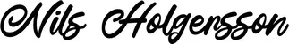 Produktbeispiel Schriftzug - Nils Holgersson