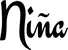 Produktbeispiel Schriftzug - Niña