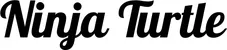 Produktbeispiel Schriftzug - Ninja Turtle