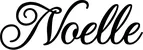 Produktbeispiel Schriftzug - Noelle