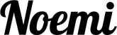 Produktbeispiel Schriftzug - Noemi