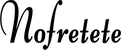 Produktbeispiel Schriftzug - Nofretete