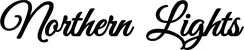 Produktbeispiel Schriftzug - Northern Lights
