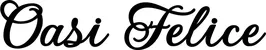 Produktbeispiel Schriftzug - Oasi Felice