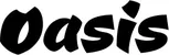 Produktbeispiel Schriftzug - Oasis