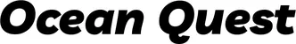 Produktbeispiel Schriftzug - Ocean Quest