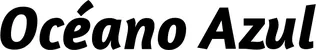 Produktbeispiel Schriftzug - Océano Azul