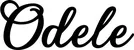 Produktbeispiel Schriftzug - Odele